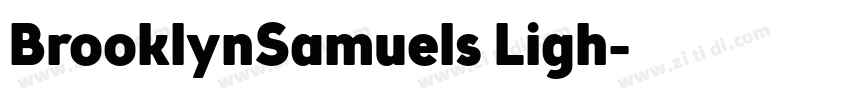 BrooklynSamuels Ligh字体转换 BrooklynSamuels Ligh字体转换